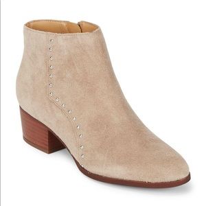 Franco sarto elysse suede booties